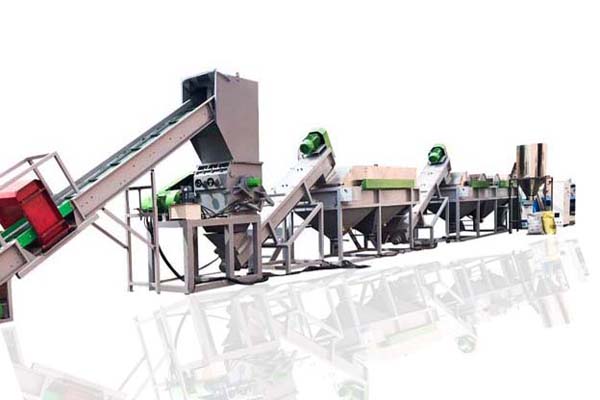 PET Bottle Crushing and Washing Line