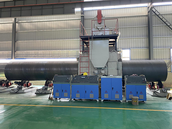 3PE Anticorrosion Insulation Machine-